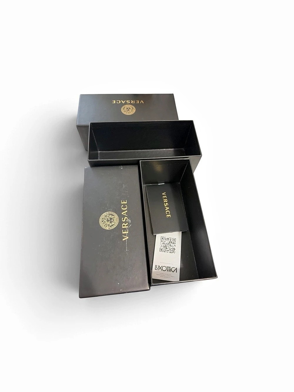 Versace 2 Sunglasses boxes
